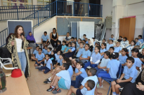  فعالية الحكواتي تصل الى النادي المسائي في مدرسة حسن عرفة الابتدائية 